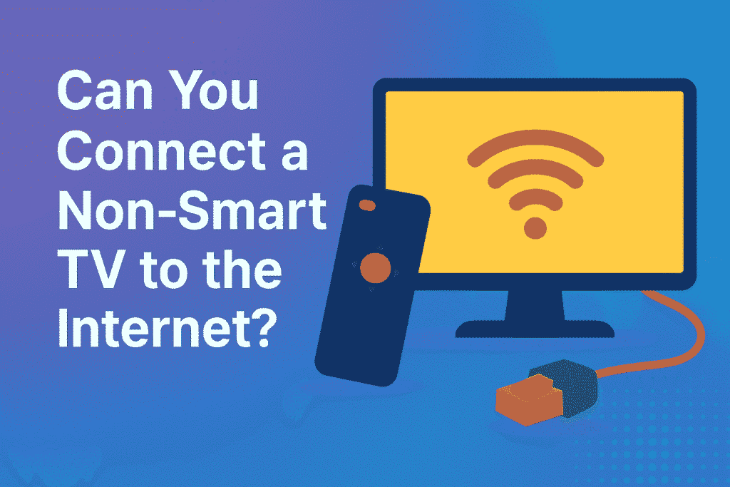 How to connect non smart tv to wifi wireless